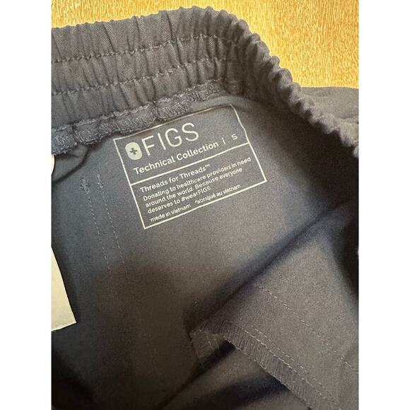 Figs High Waisted Yola Skinny Scrub Pants (NIGHT SKY) - Picture 4 of 5